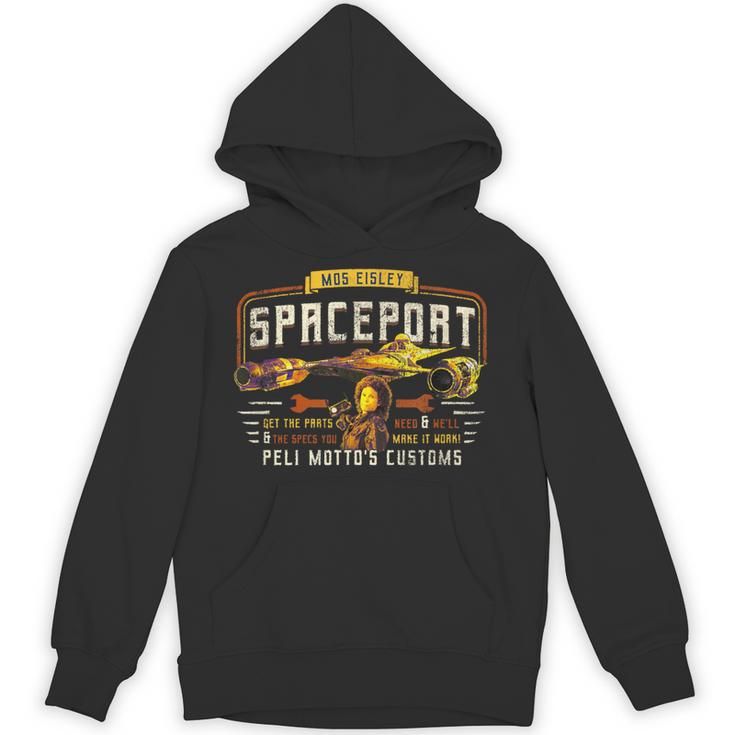 Star Wars The Book Of Boba Fett Peli Motto's Customs Unisex Hoodie