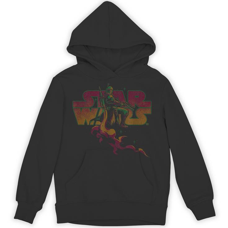 Star Wars The Book Of Boba Fett Vintage Poster V-4 Unisex Hoodie