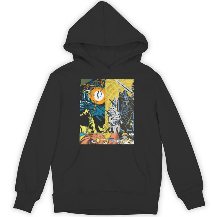 Star Wars Comic Books Battles Darth Vader And Stormtroopers Unisex Hoodie