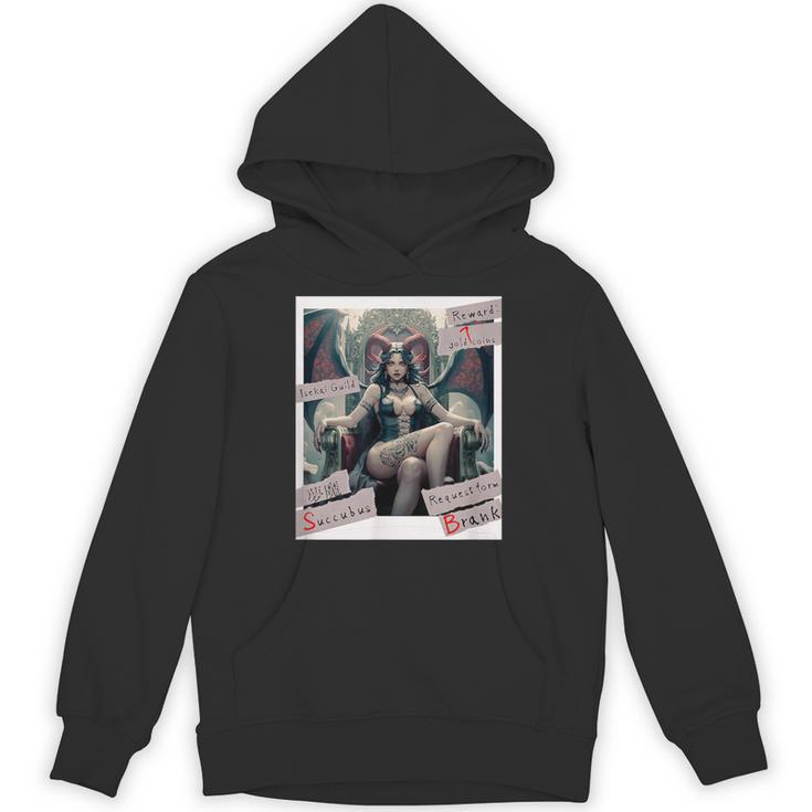 Succubus 2 Yumema Kanji Guild Request Book Another World Fictional Women's Unisex Hoodie