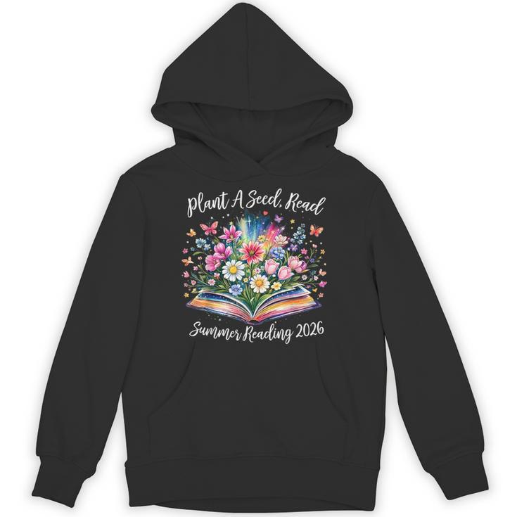 Summer Reading Program 2026 Plant A Seed Read Book Librarian Unisex Hoodie