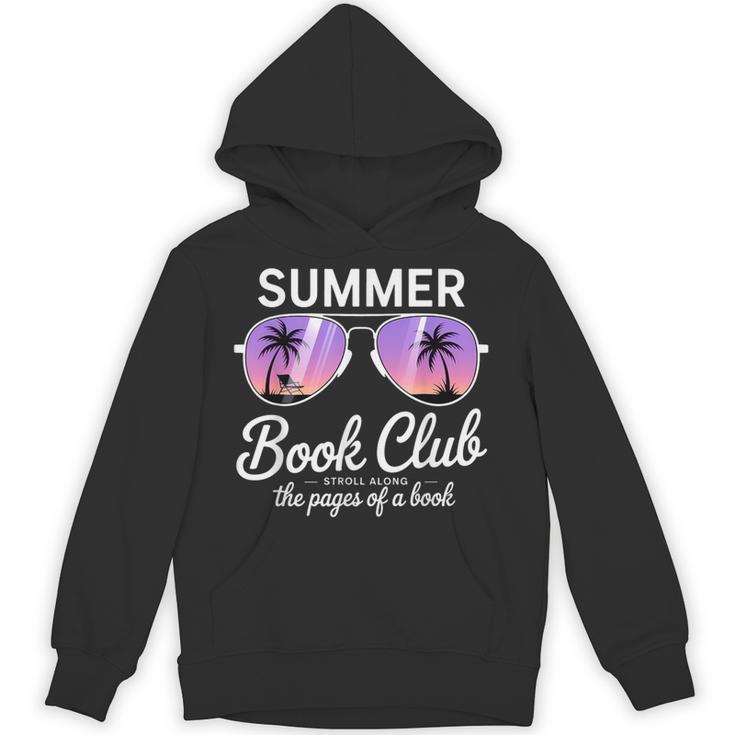 Summer Retro Book Club Beach Vacation Unisex Hoodie