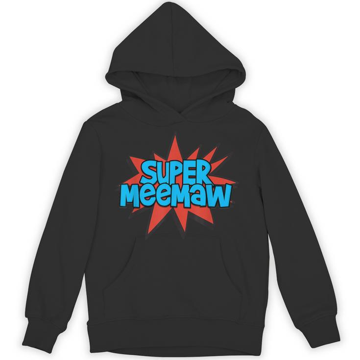Super Grandmother Comic Book Hero Tshirt Super MeeMaw Unisex Hoodie