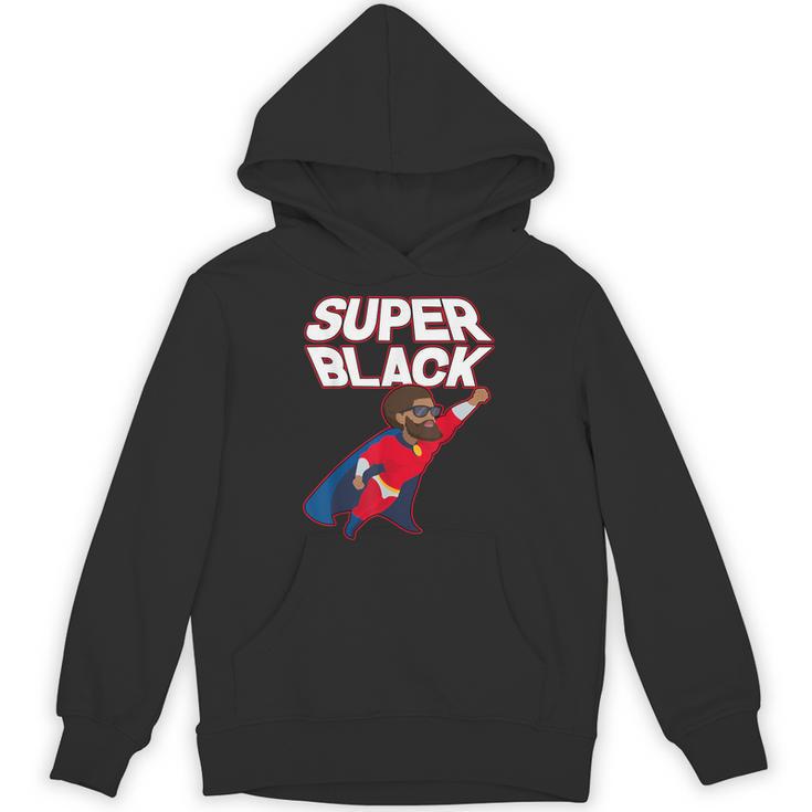 Superhero Pride Comic Book Lover African American Dad Unisex Hoodie