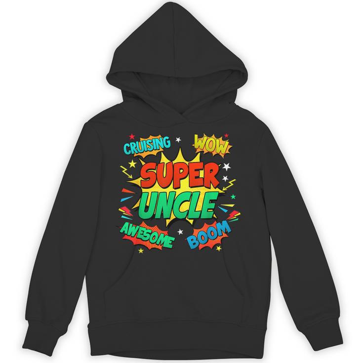 Superhero Uncle Costume For Men Comic Book Birthday Unisex Hoodie