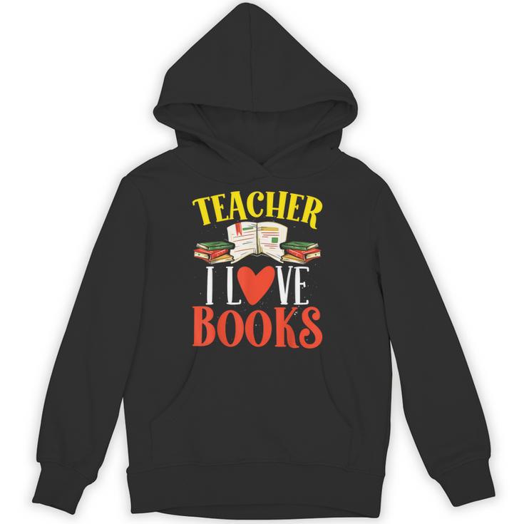 Teacher Survival Kit Items i Love Books Teaching For Men Women Unisex Hoodie