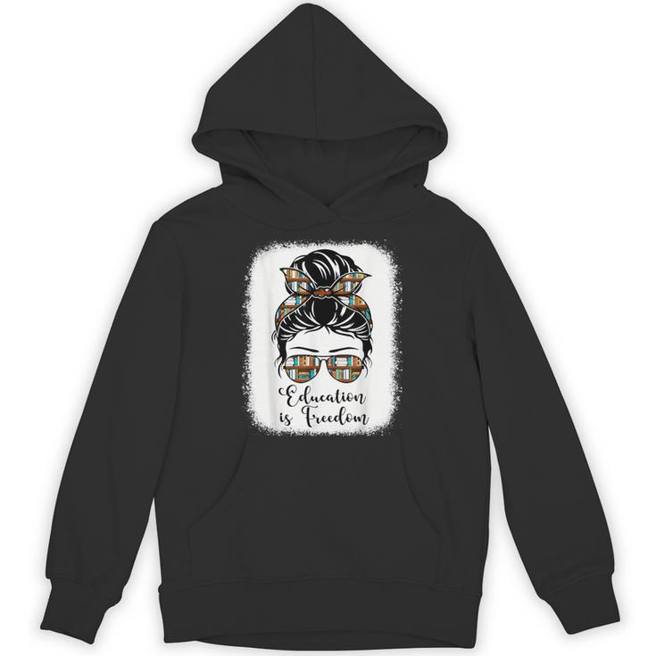 History Education Is Freedom Books African American Unisex Hoodie