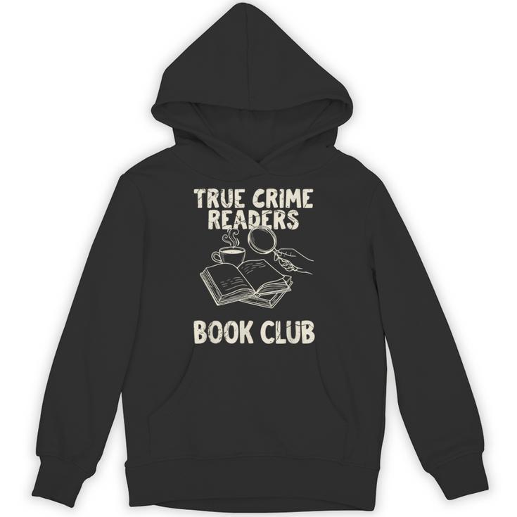 True Crime Readers Book Club Coffee Lovers Unisex Hoodie