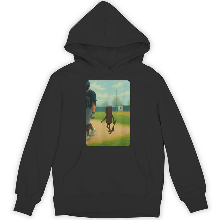 Tung Tung Tung Sahur Baseball Meme Unisex Hoodie