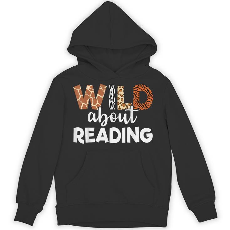 Wild About Reading Teacher Reading Books Back To School Unisex Hoodie Wild About Reading Teacher Reading Books Back To School Unisex Hoodie