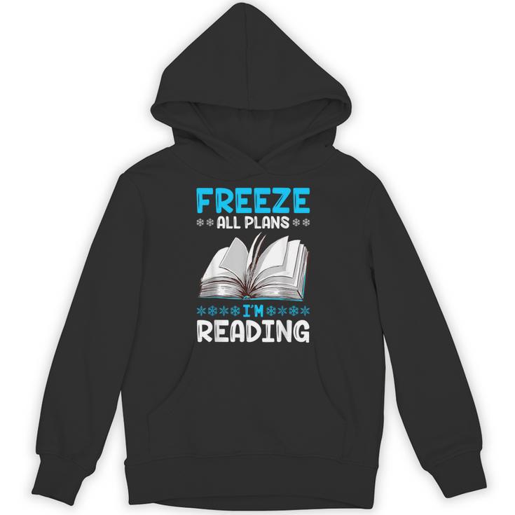 Winter Reading Book Bookworm Winter Unisex Hoodie