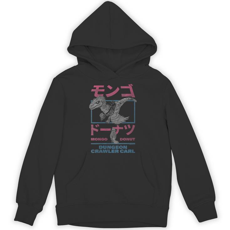 Women's DCC Mongo And Donut Face-Off With Kanji Gamer Series Book Unisex Hoodie