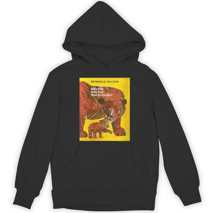 Women's Eric Carle Baby Bear Baby Bear What Do You See Book Cover Unisex Hoodie
