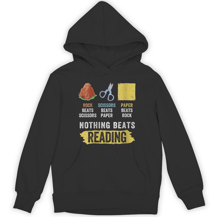 Women's Nothing Beats Reading Book Librarian Across America Kids Unisex Hoodie
