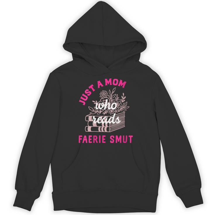 Women's Romantasy Merch For Moms Reads Fairy Smut Spicy Book Lover Unisex Hoodie