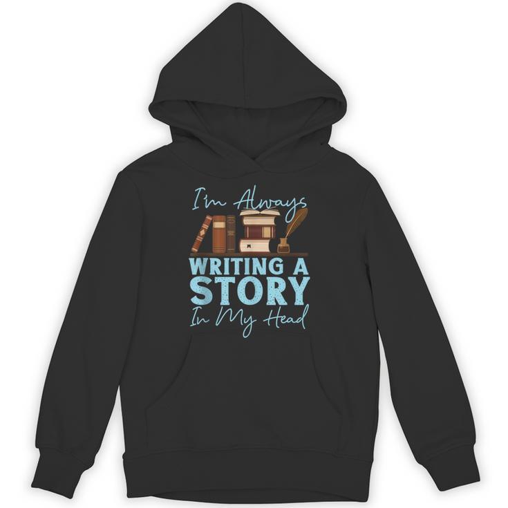 Writing Quill Book Novel Writer & Published Author I'M Unisex Hoodie