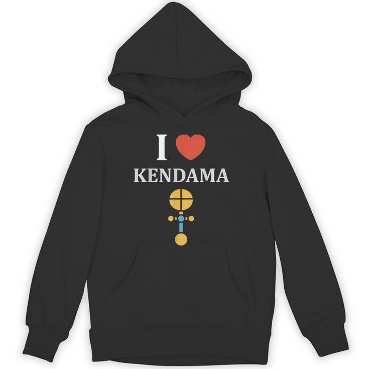 けん玉 おもちゃ シンプル ユーモア けん玉 I Love Kendama パーカー