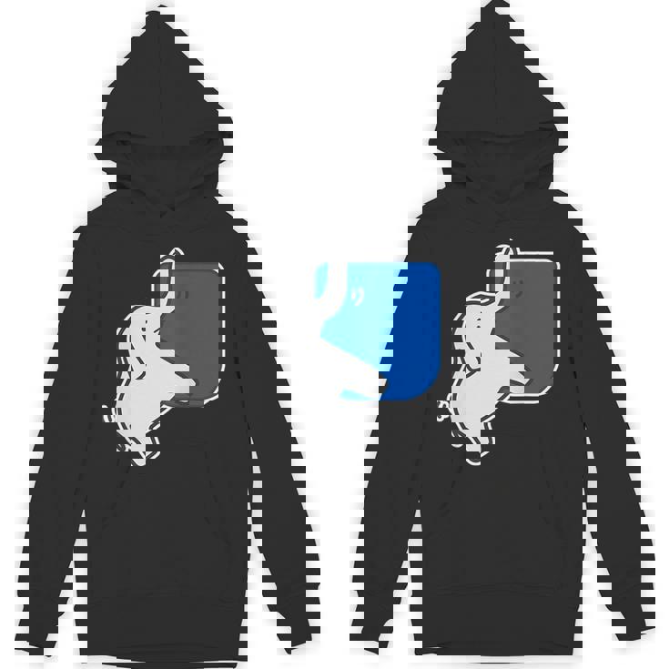 ぞうさん 象《鼻でぶらぶら》（いん ざ ポケット）ワンポイント 胸【どうぶつフレンズ】動物 かわいい 面白い パーカー