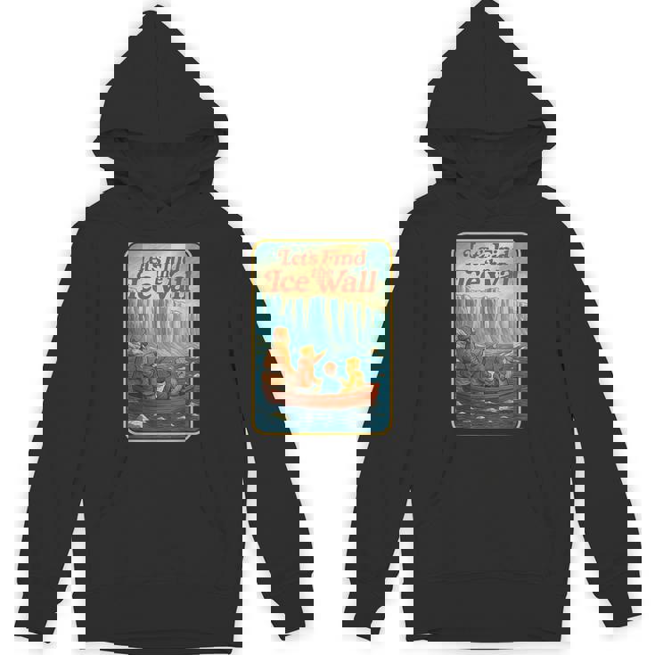 アイスウォールを見つけよう-ファニーフラットアース パーカー