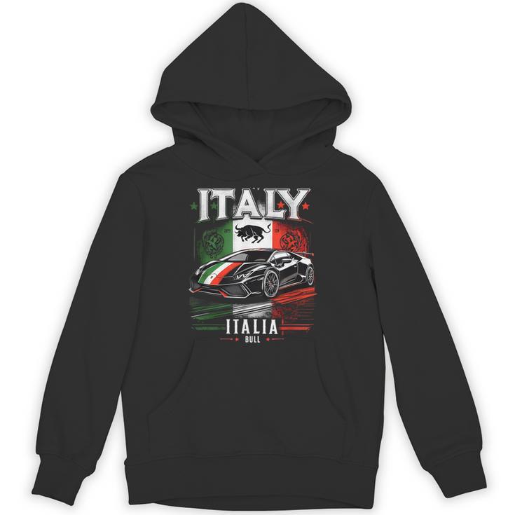 イタリアンブル スー アヴェンタドール パーカー