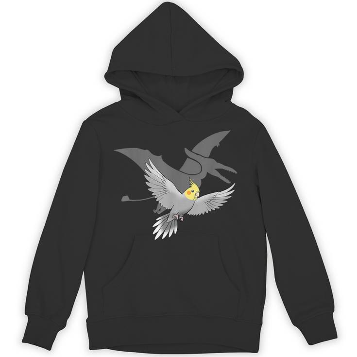 オウム 恐竜 影 テロダクティル オカメインコ パーカー