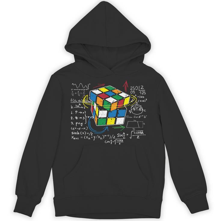キューブマジック 数学方程式 レトロ オタクルービック 長袖tシャツ パーカー