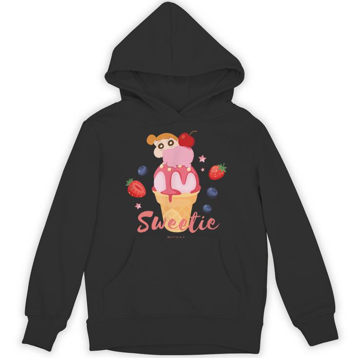 クレヨンしんちゃん ひまわりとアイスクリームしんちゃんのティータイム パーカー