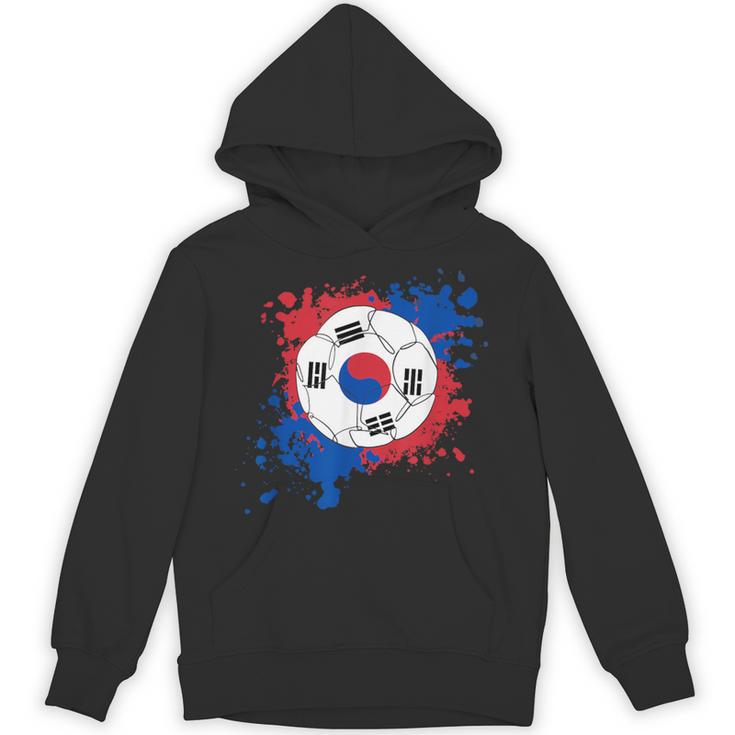 サッカーボール 韓国国旗付き パーカー