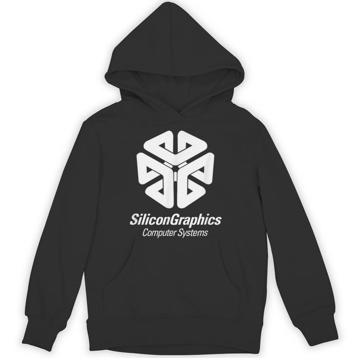 シリコングラフィックス コンピューターシステム レトロ スーパーコンピューター パーカー