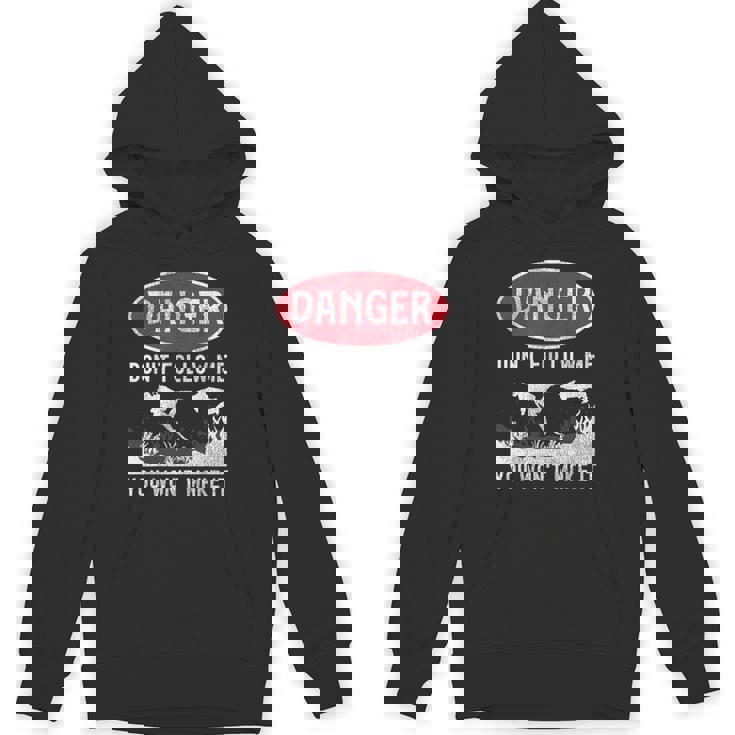 スキューバダイビング ダイバー Danger Don't Follow Me You Won't Make It パーカー