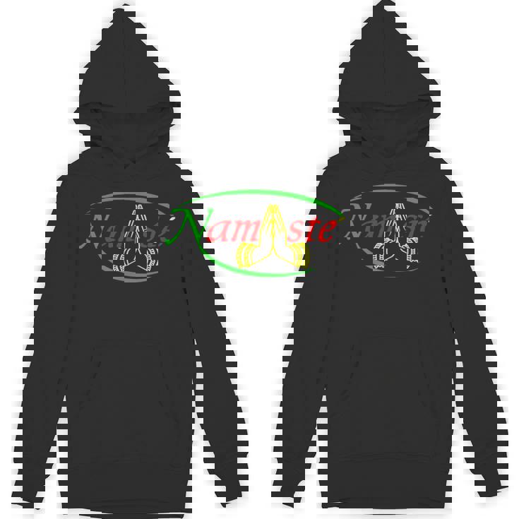 ナマステとラスタカラーヨガ。 パーカー