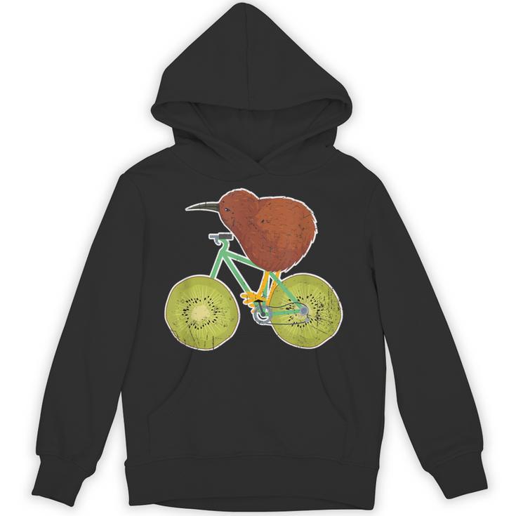 ニュージーランド自転車 キウイフルーツ愛好家向け パーカー