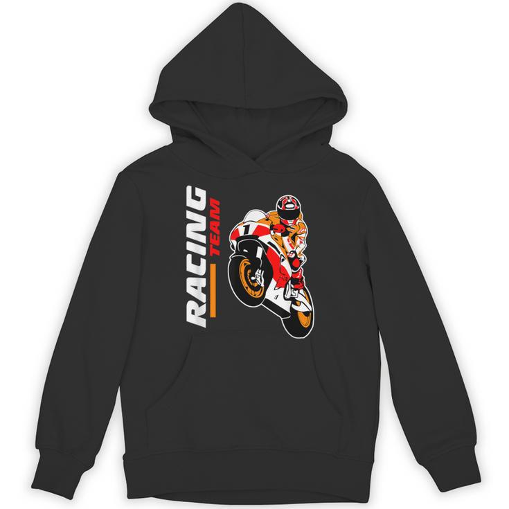 バイクレース Motorcycle Racing パーカー
