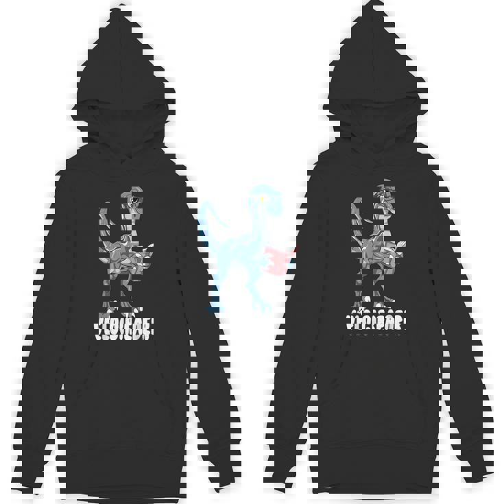 ベロシアダー ベロキラプトル 恐竜 読書 本好き パーカー