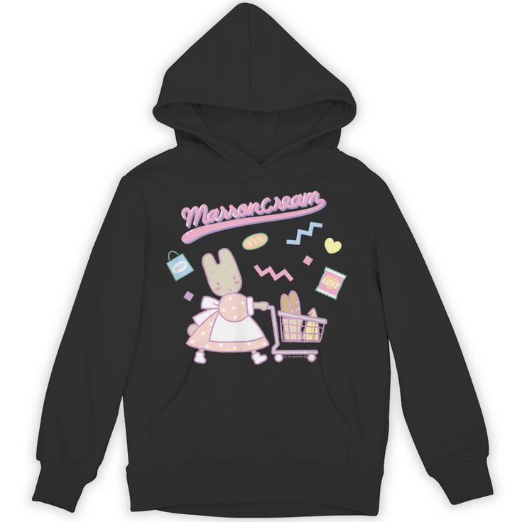 マロンクリーム ショッピングpop パーカー