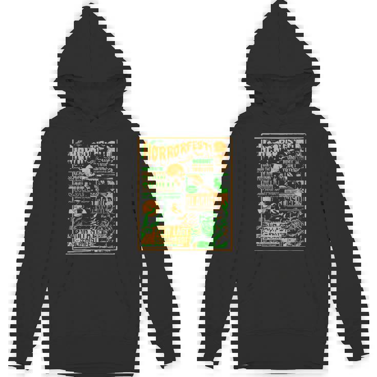 ヴィンテージ・ハロウィーン・クラシック・ホラー映画ポスター ホラーフェスト パーカー