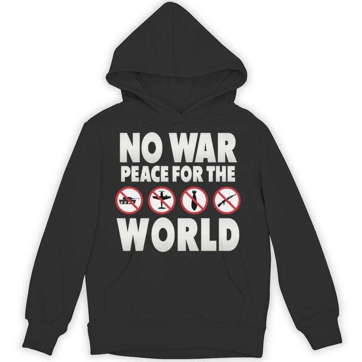 戦争禁止、平和、反戦、戦争禁止 長袖tシャツ パーカー