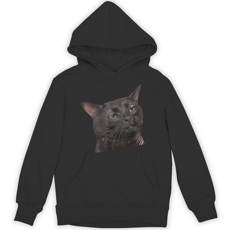 猫 黒 ミーム 解離 面白い インターネット ギフト パーカー