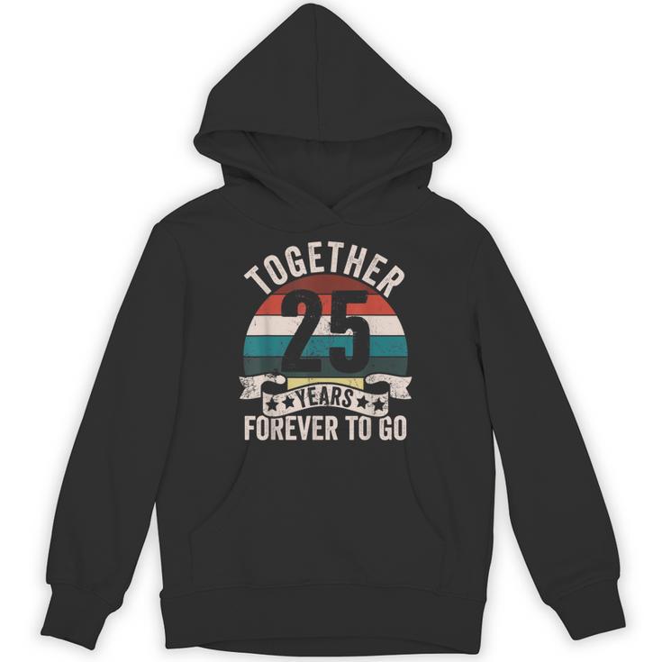 結婚25周年記念 Together 25 Years Forever To Go パーカー