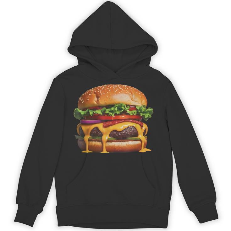 美味しそうなハンバーガー パーカー