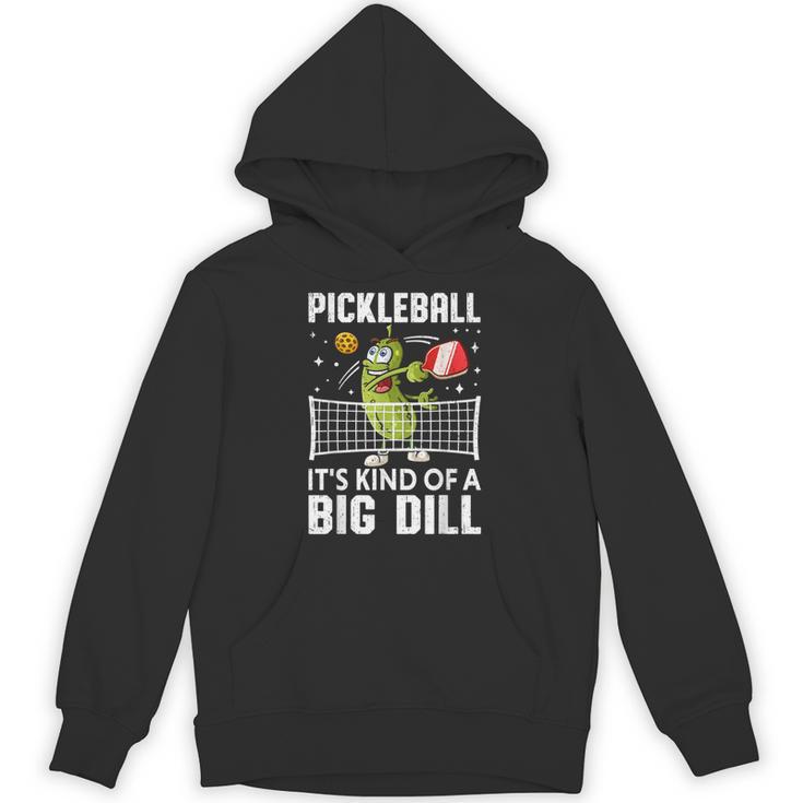 面白いピックルボールtシャツ It's Kind Of A Big Dill パドルボール パーカー
