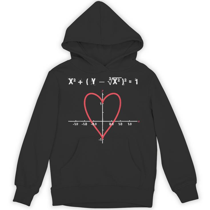 面白い数学オタクtシャツ ハート方程式付き パーカー