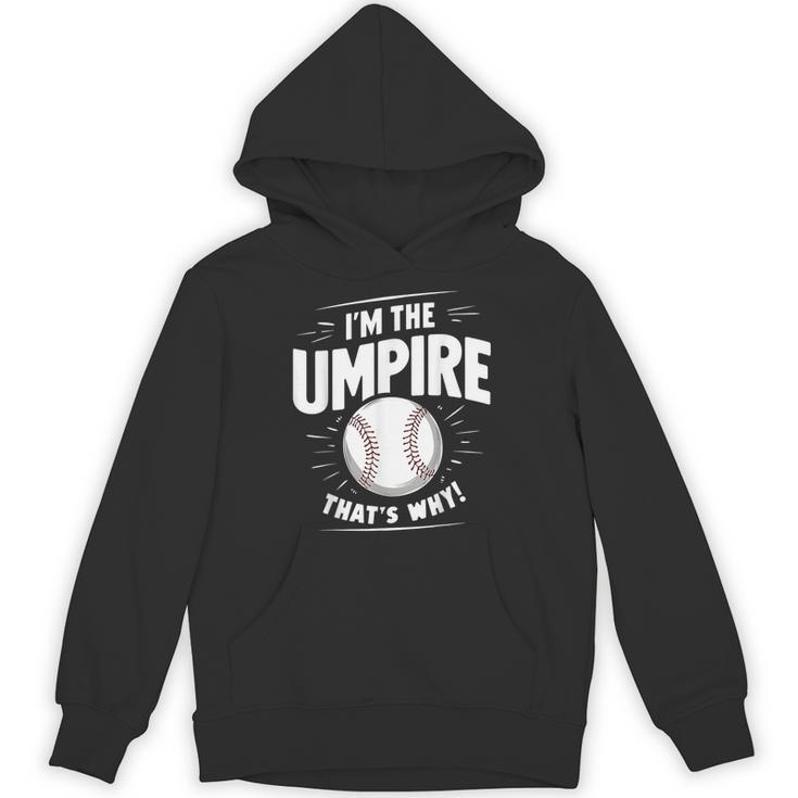 面白い野球審判シャツ メンズ I Am The Umpire パーカー