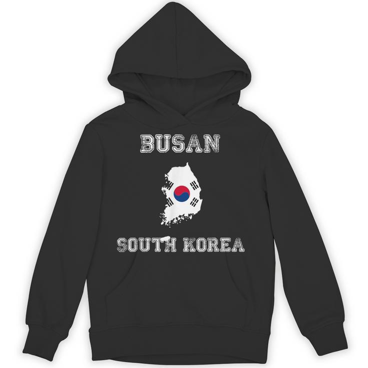 韓国 アンティーク調 旗 釜山 プライド パーカー