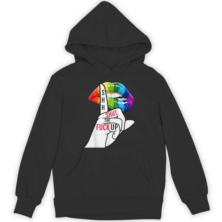 黙ってろよ Lgbtq パーカー