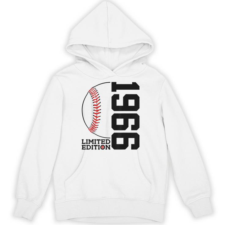 60th Birthday Baseball Limited Edition 1966 Unisex Hoodie
