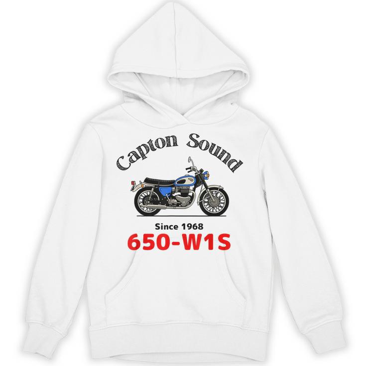 650-W1s Captonound 青タンク 旧車 パーカー