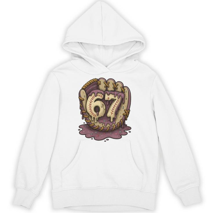 67 Ice Cream Drip Six Seven Baseball Premium Tri-Blend Unisex Hoodie