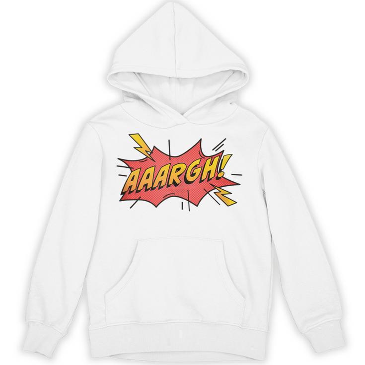 AAARGH Bubble From Comic Book Or Cartoon Unisex Hoodie