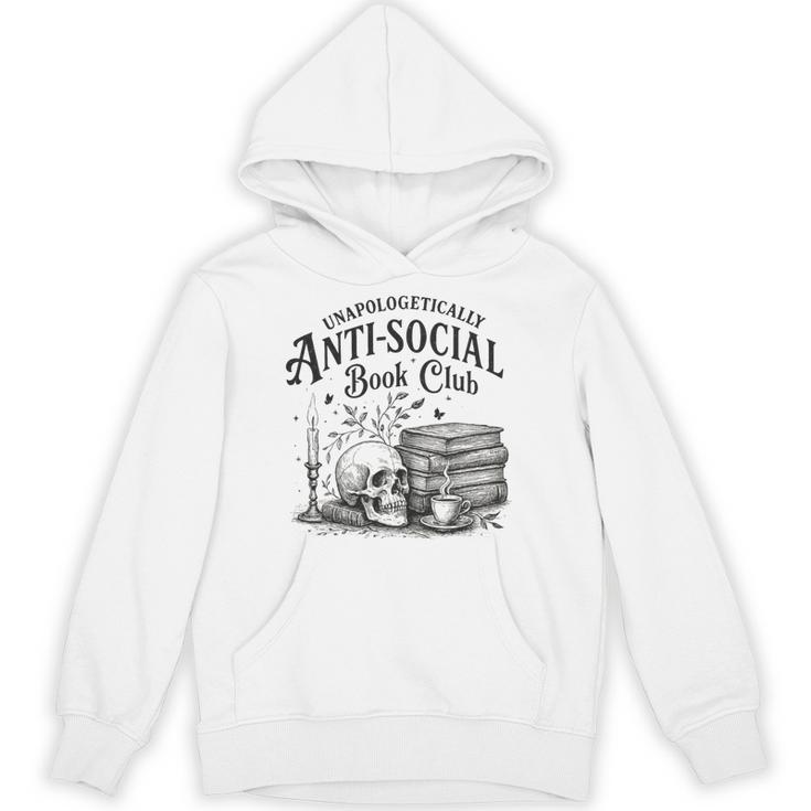 Anti-Social Book Club Bookish Introvert Readers Unisex Hoodie
